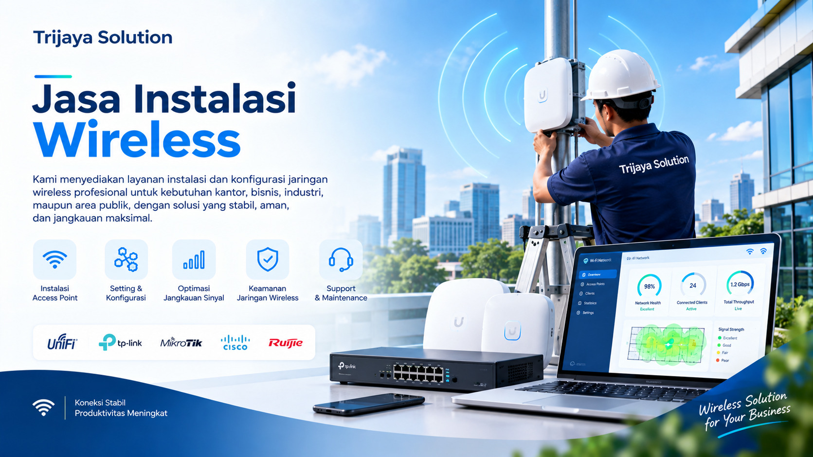 Jasa Instalasi Wireless