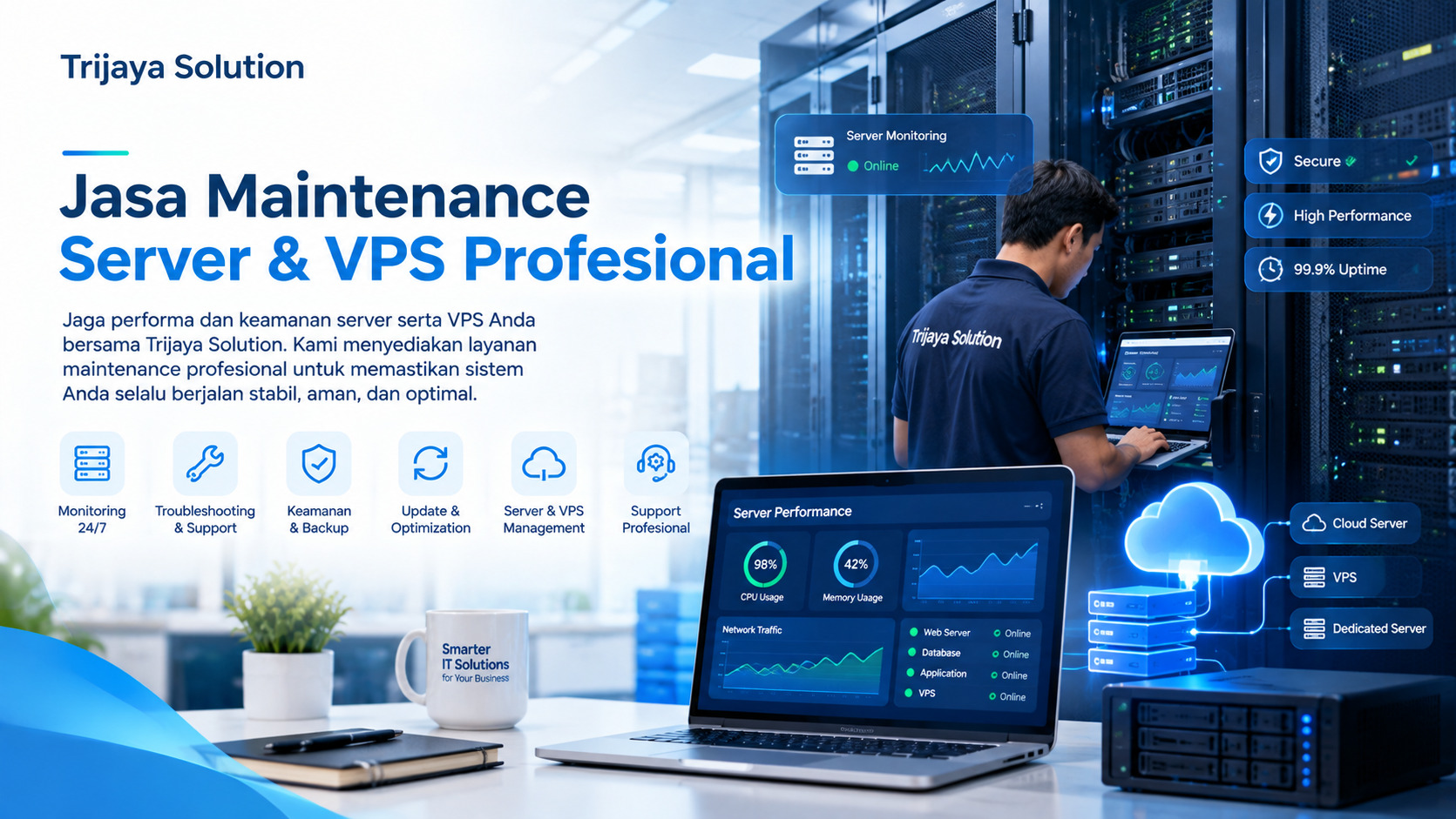 Jasa Maintenance Server & VPS