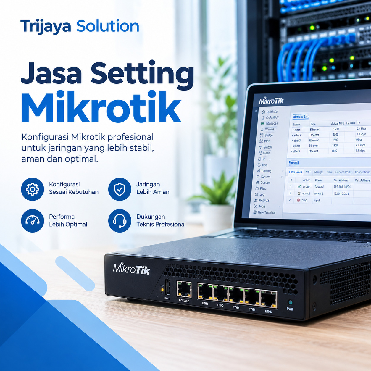 Jasa Setting Mikrotik