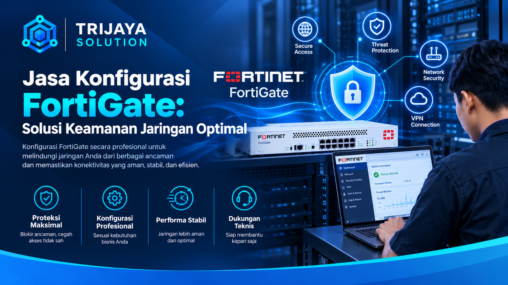 Jasa Konfigurasi FortiGate Solusi Keamanan Jaringan Optimal