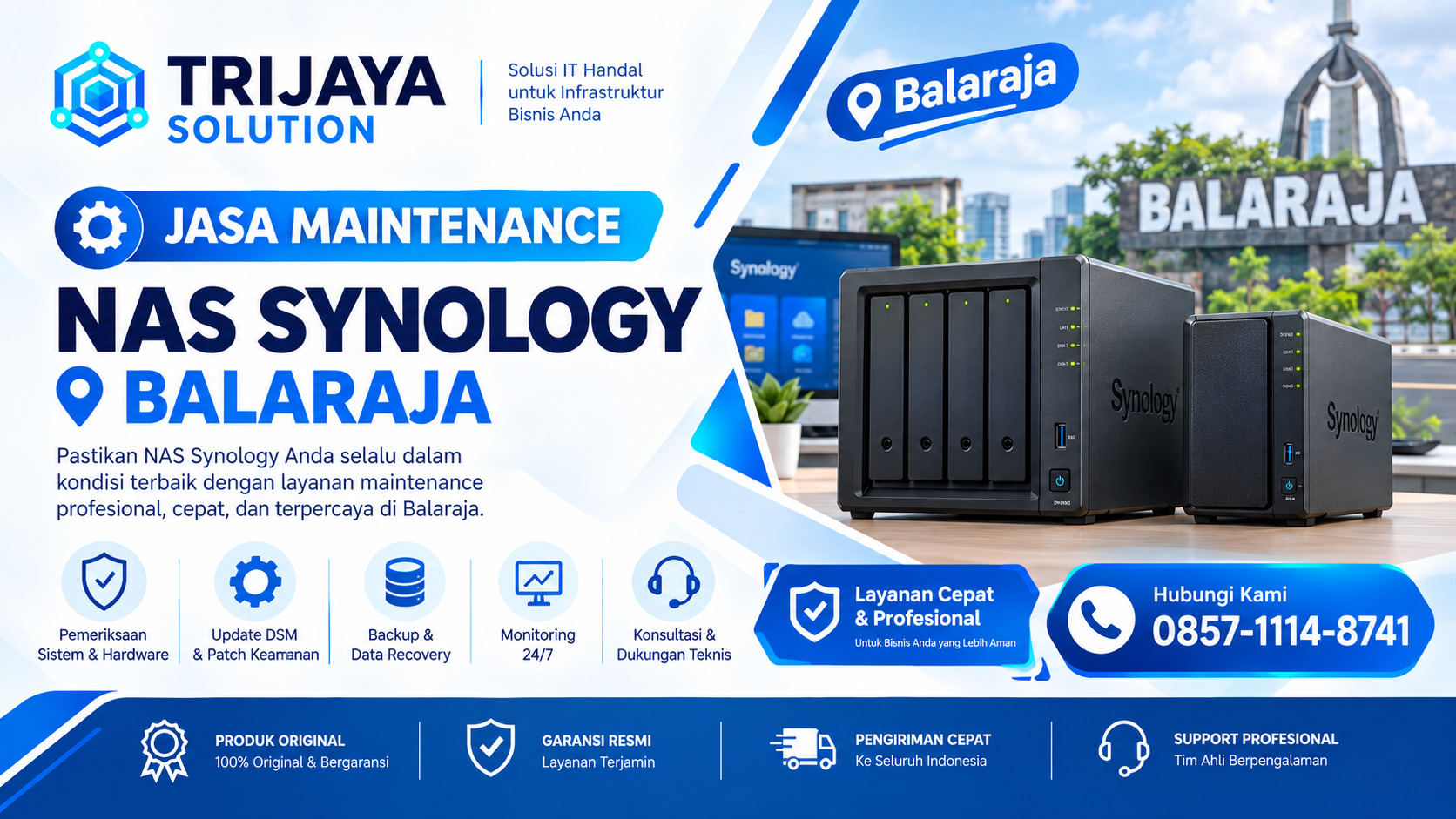 Jasa Maintenance Nas Synology Balaraja
