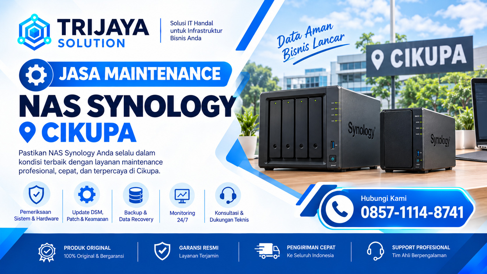 Jasa Maintenance Nas Synology Cikupa
