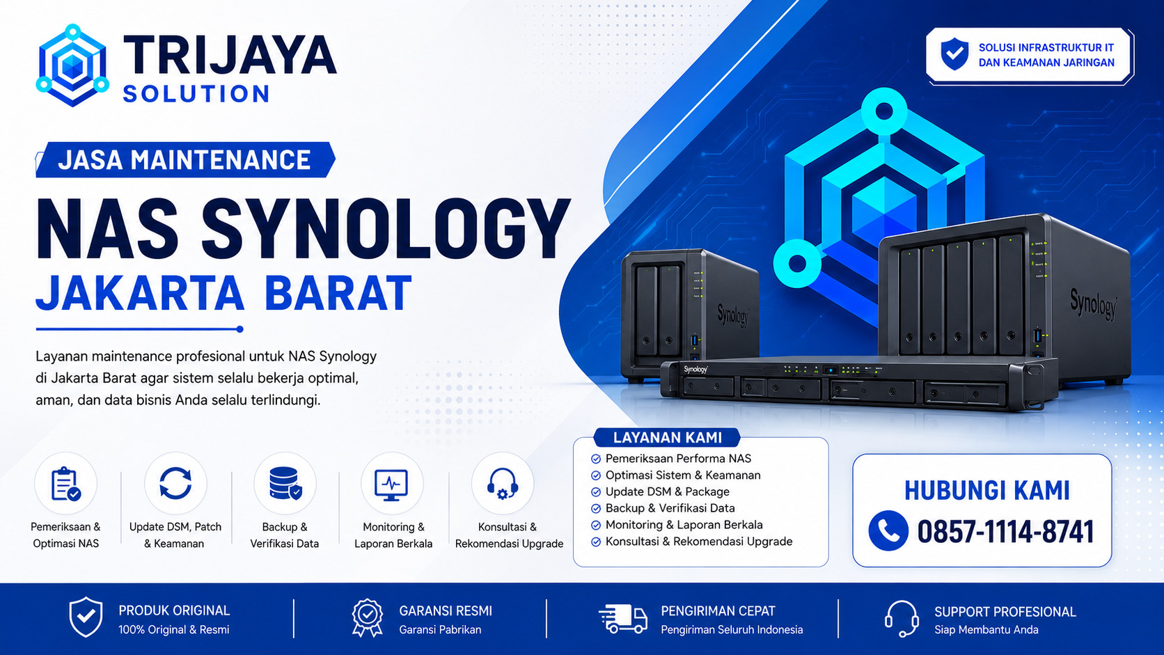 Jasa Maintenance Nas Synology Jakarta Barat