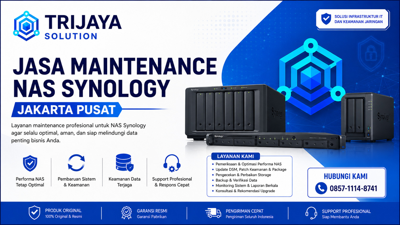 Jasa Maintenance Nas Synology Jakarta Pusat