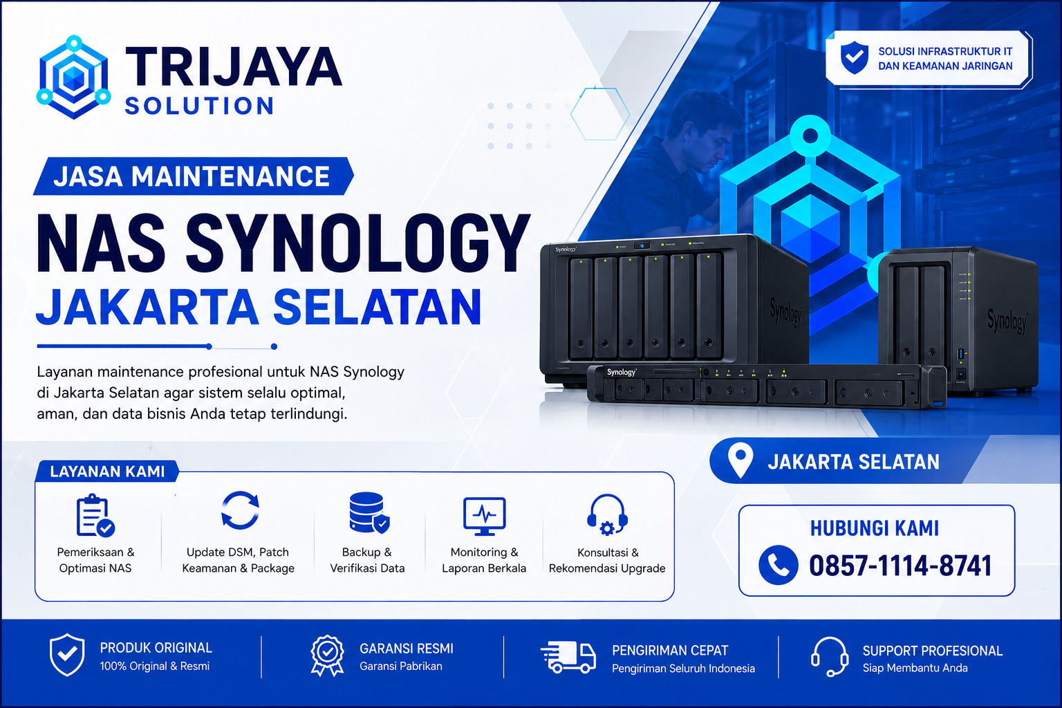 Jasa Maintenance Nas Synology Jakarta Selatan