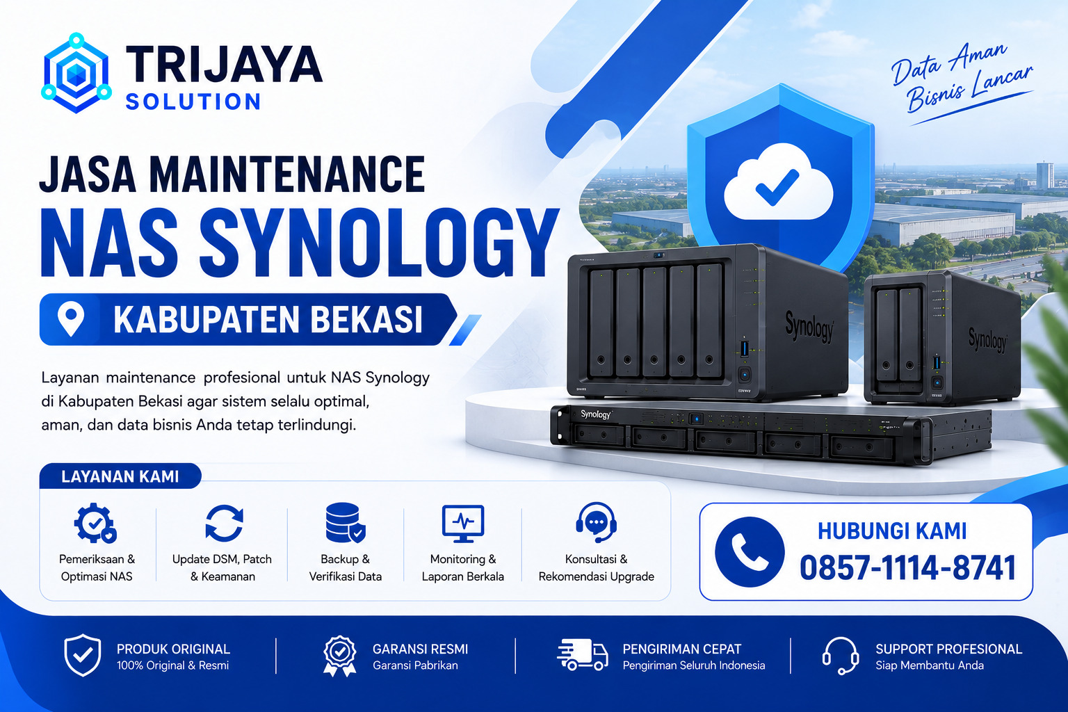 Jasa Maintenance Nas Synology Kabupaten Bekasi