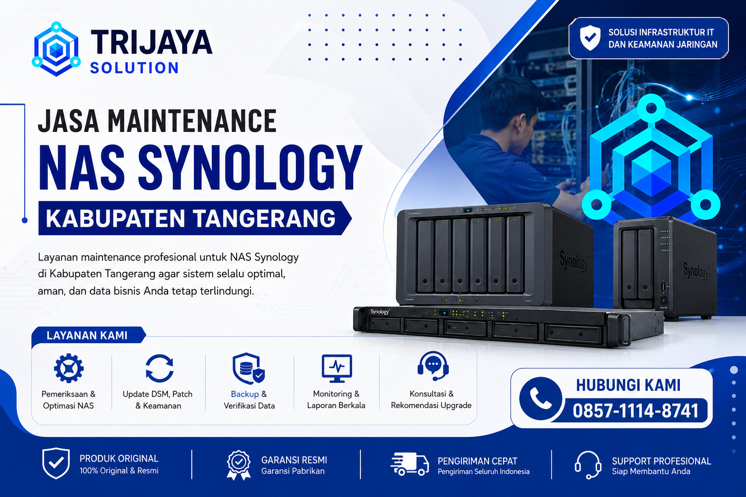 Jasa Maintenance Nas Synology Kabupaten Tangerang