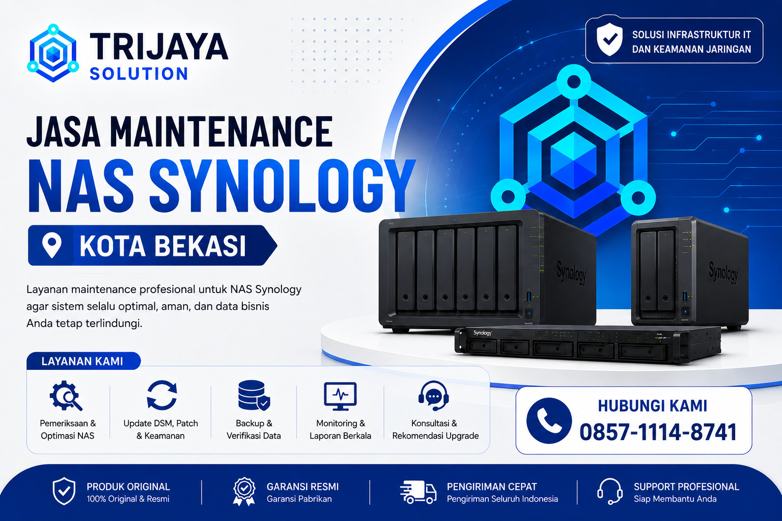 Jasa Maintenance Nas Synology Kota Bekasi