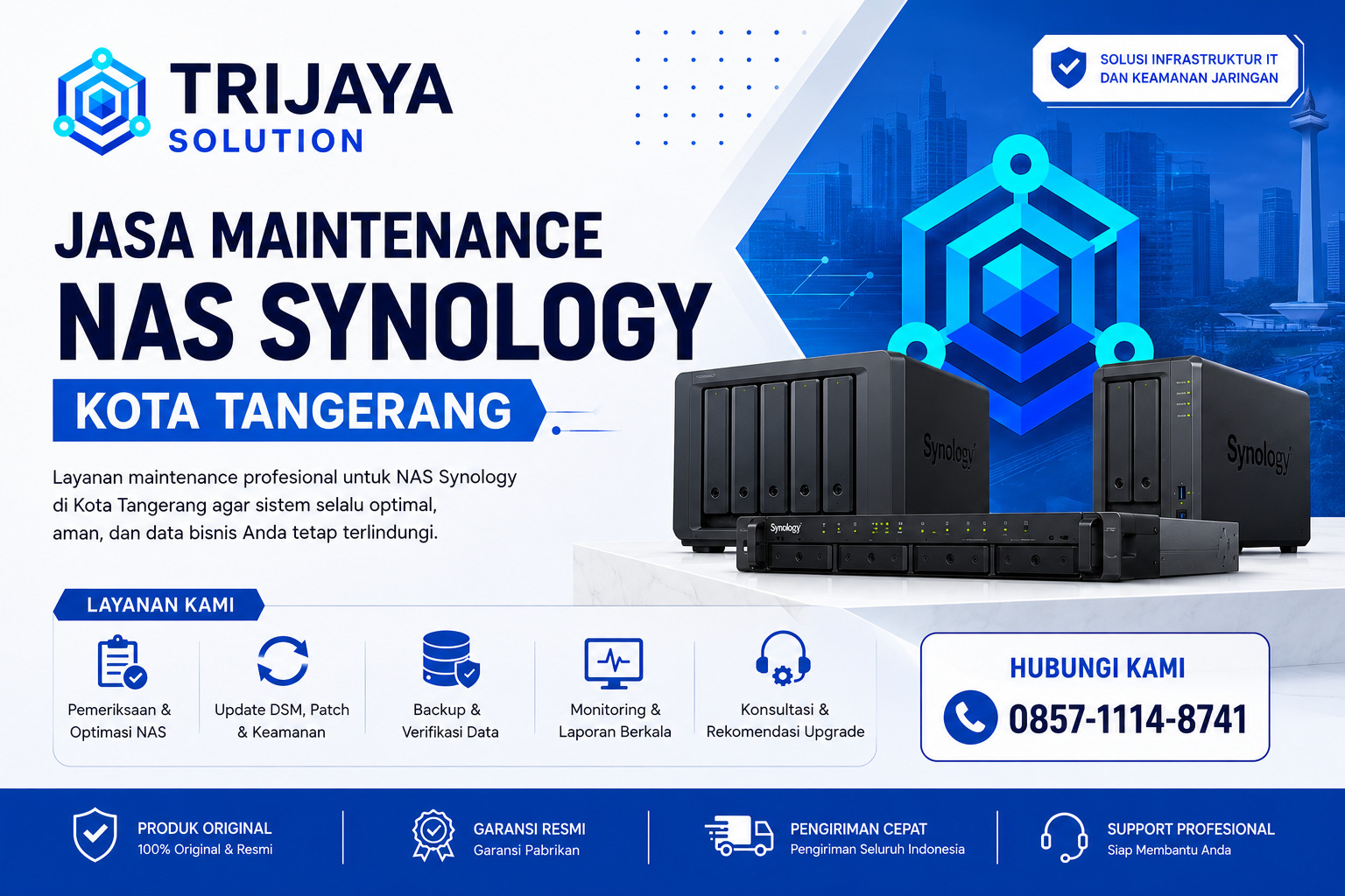 Jasa Maintenance Nas Synology Kota Tangerang