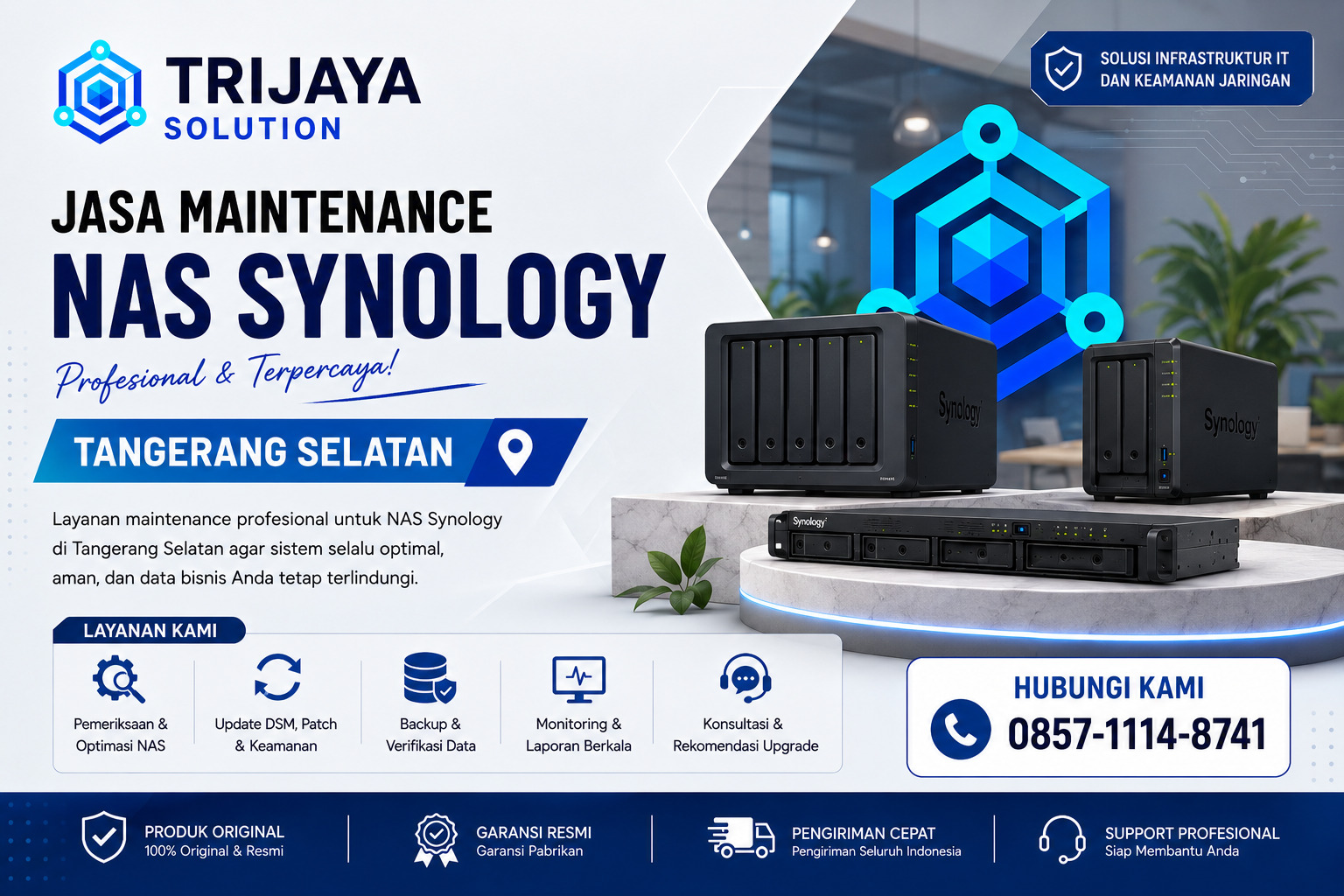 Jasa Maintenance Nas Synology Tangerang Selatan