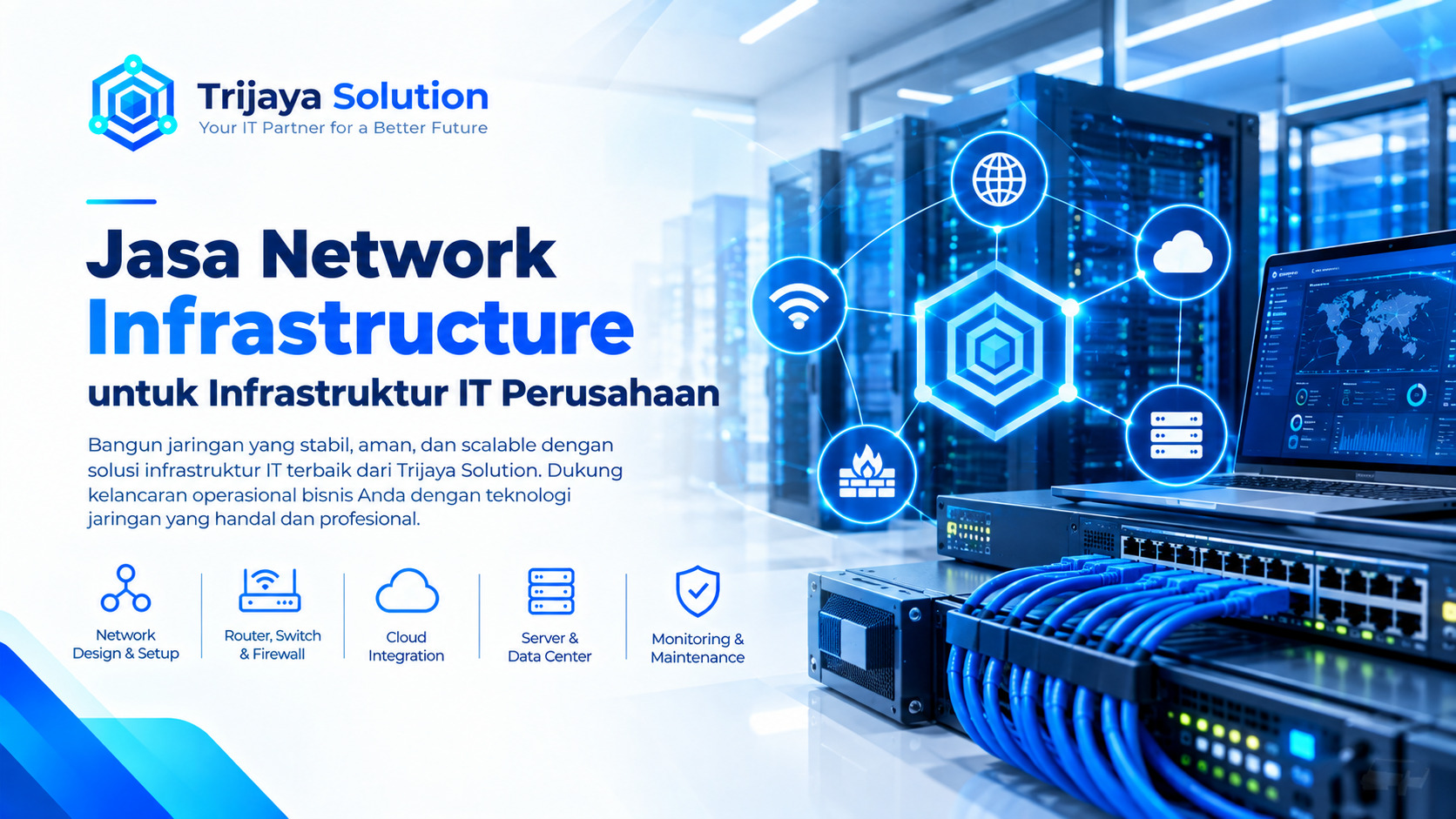 Jasa Network Infrastructure Solusi Jaringan Andal Perusahaan