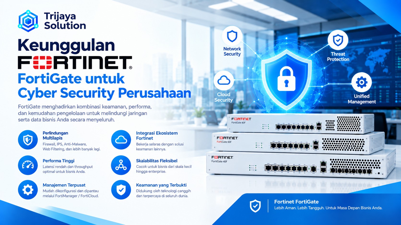 Keunggulan FortiGate untuk Keamanan Siber